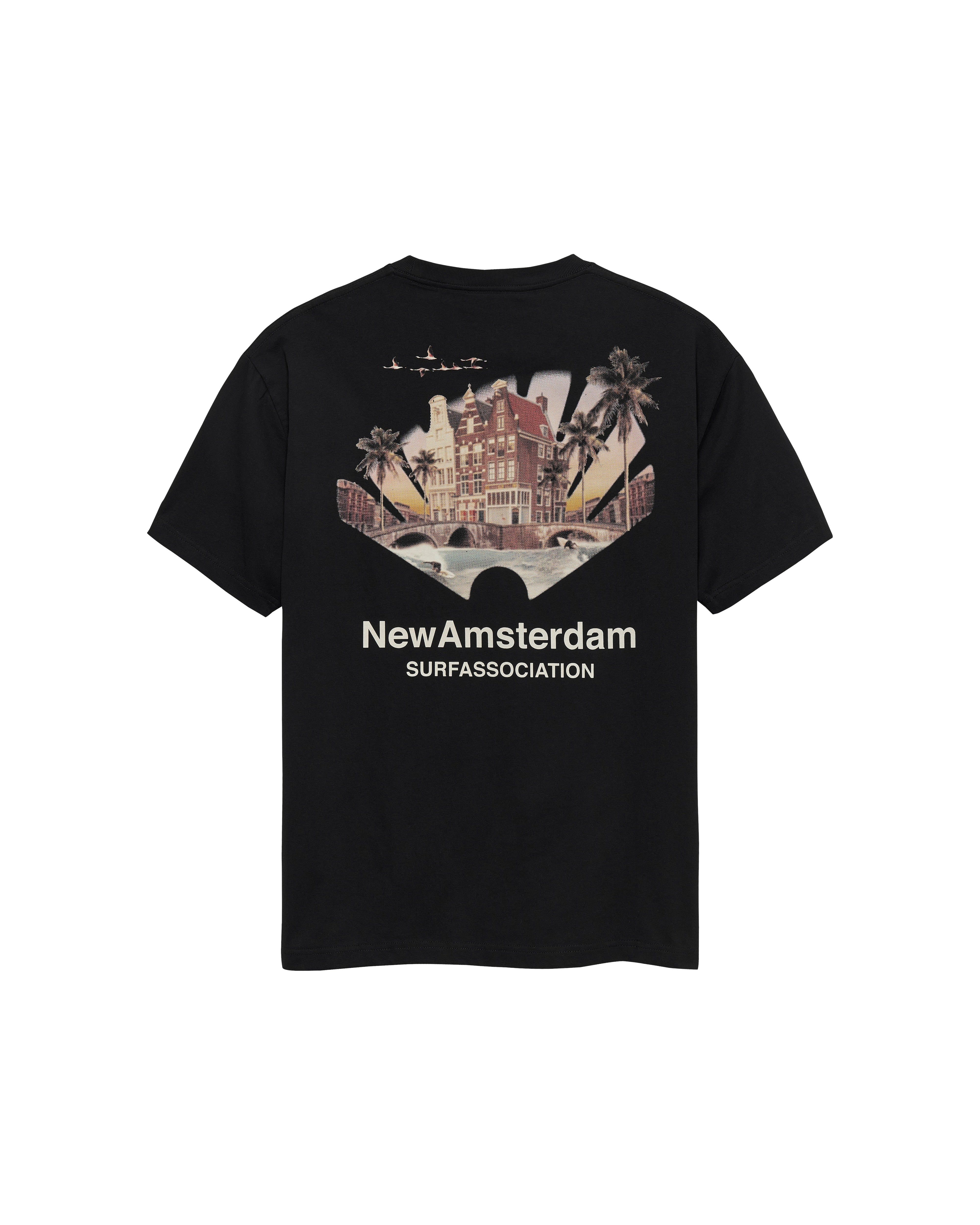 TROPICAL TEE BLACK