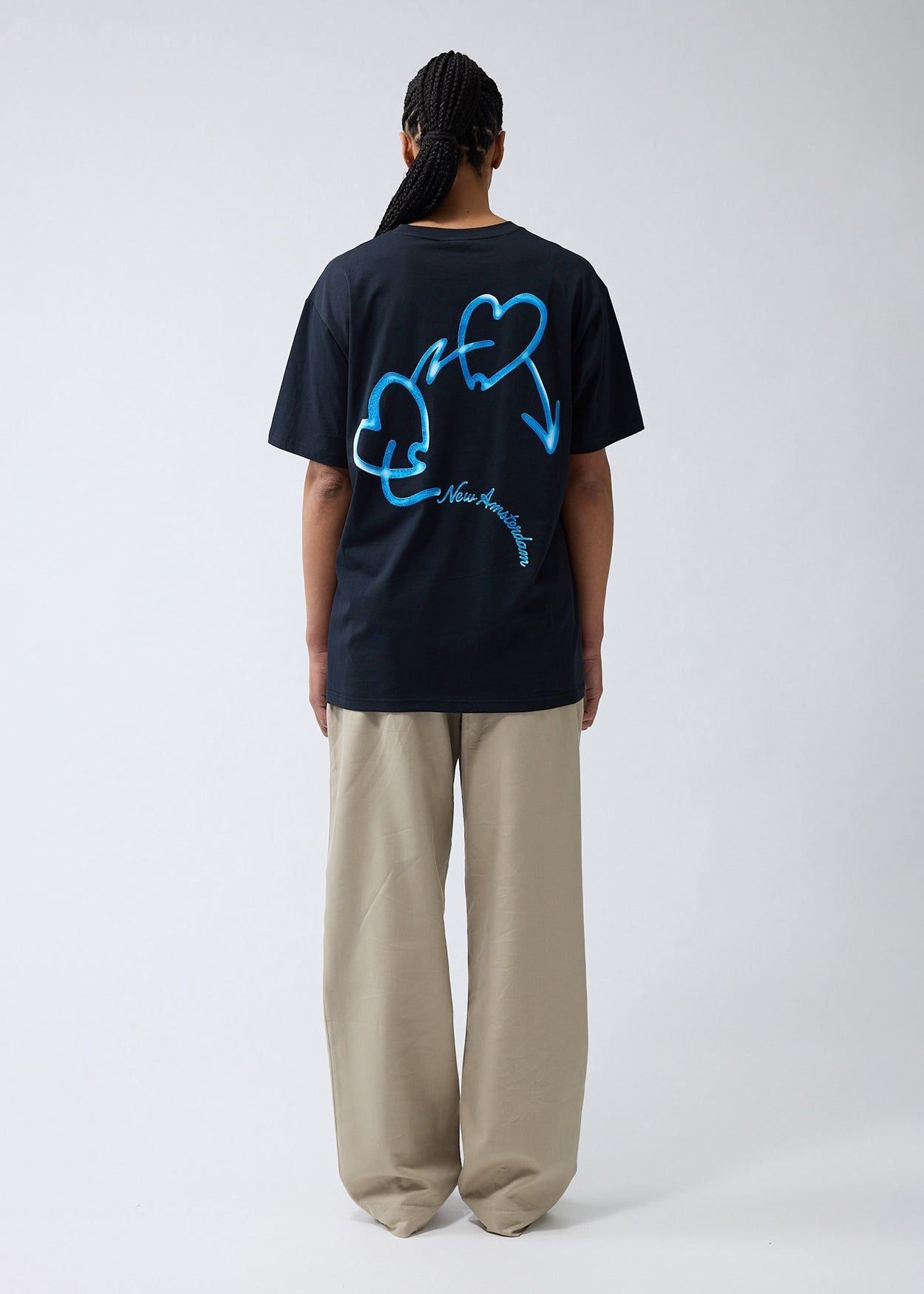 充実の品 Surf Amsterdam New Association WHITE TEE CONNECT LOVE - 洋楽