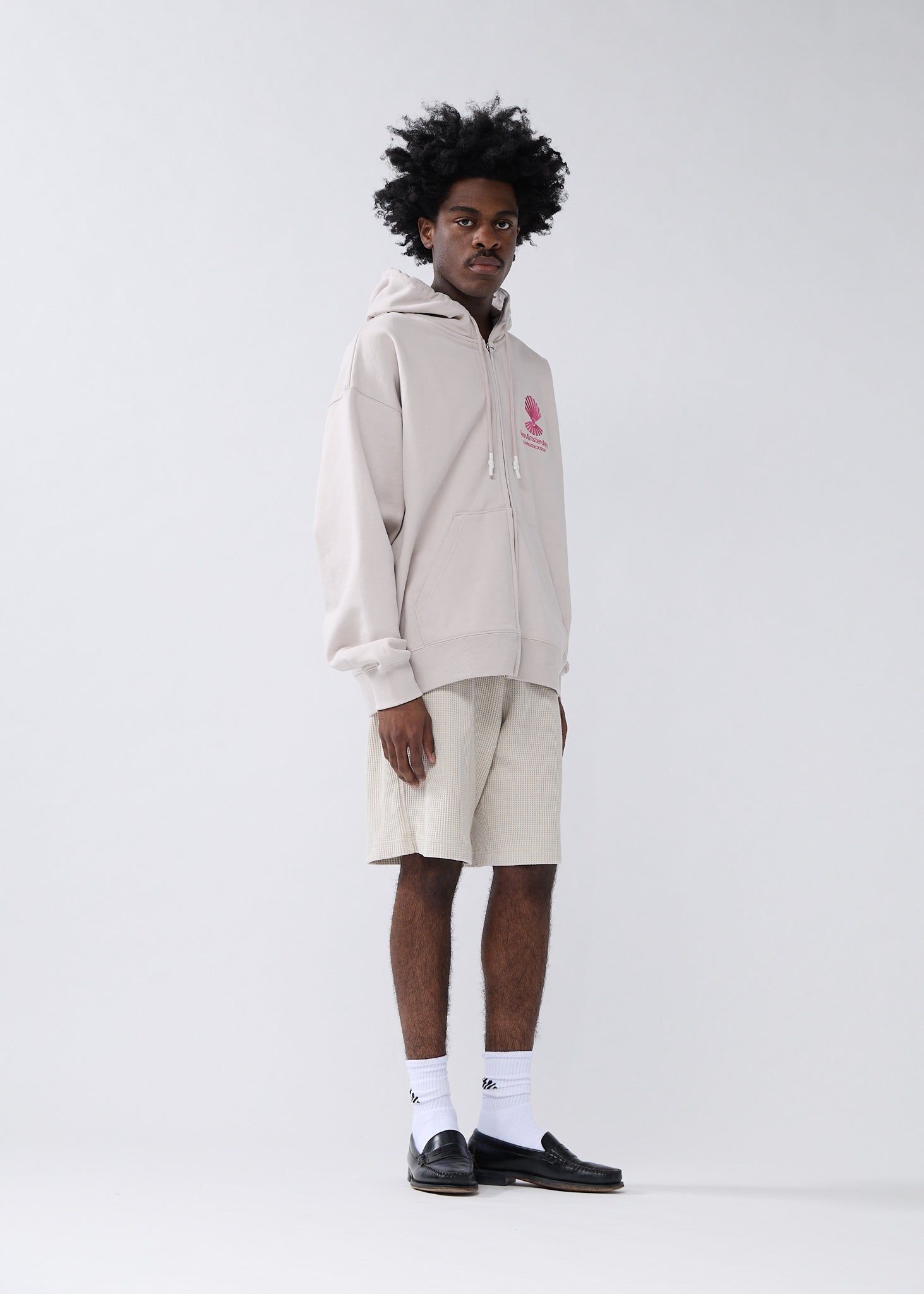 LOGO HOODIE ZIP-UP