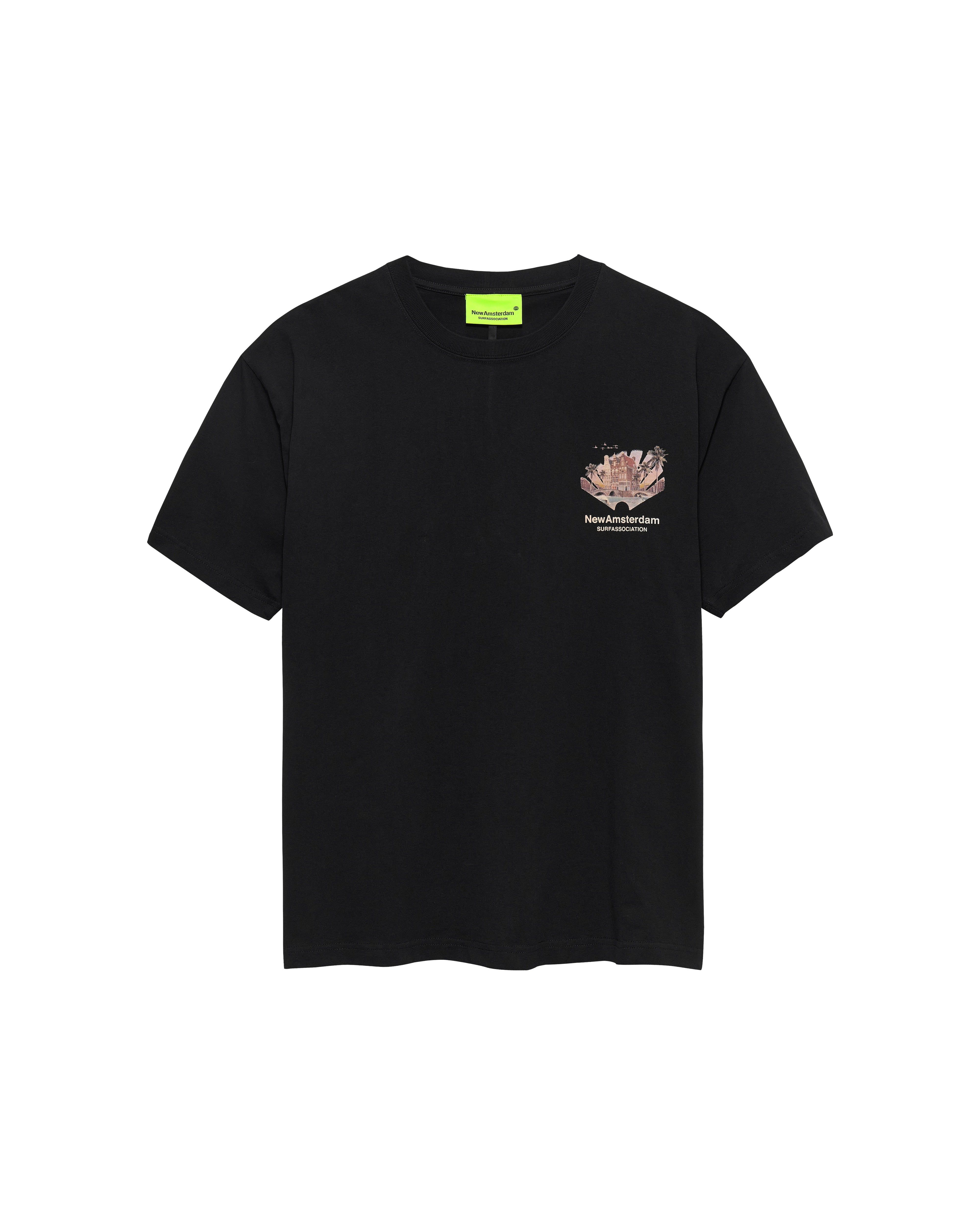 TROPICAL TEE BLACK