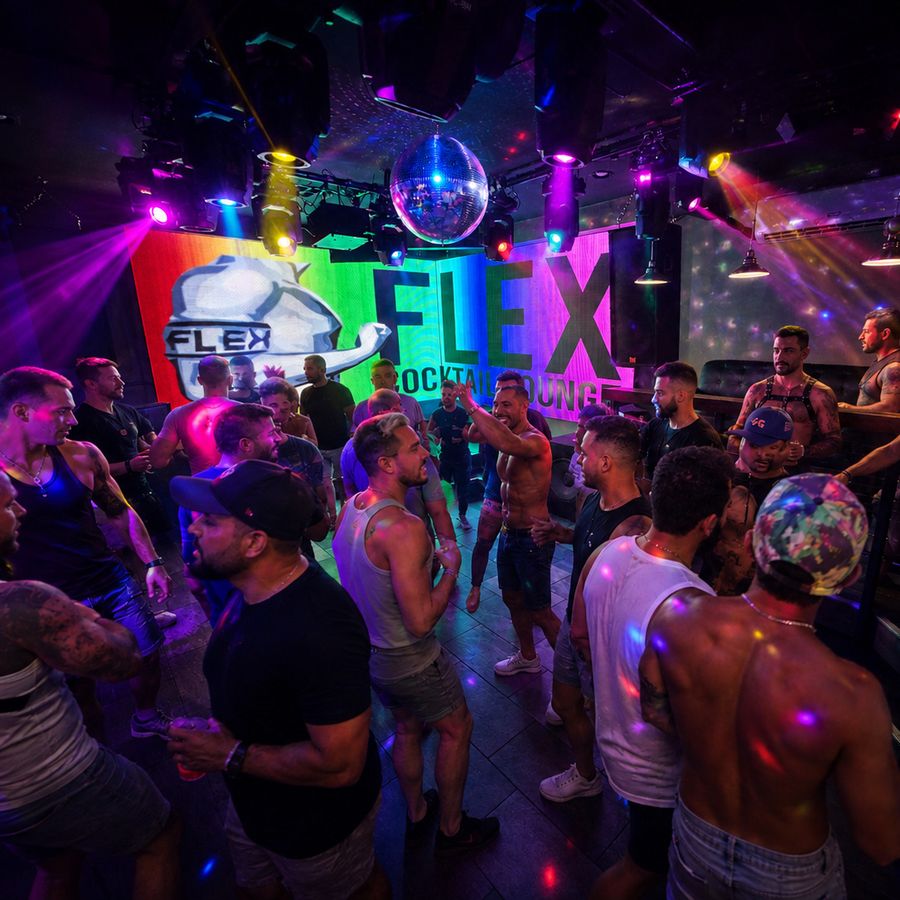 Saturday Night @ FLEX flyer — Saturdays at FLEX Cocktail Lounge, Las Vegas