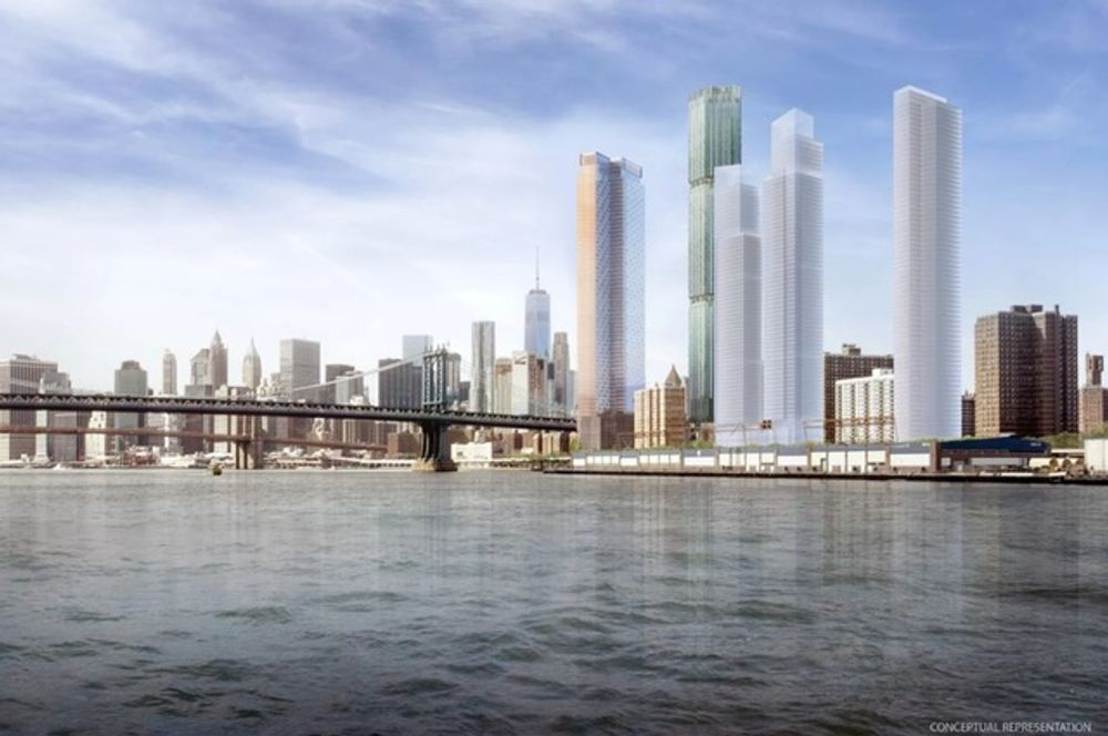 Image for Gothamist: Judge Grants Temporary Halt On Two Bridges Mega Development After Hearing Three Lawsuits