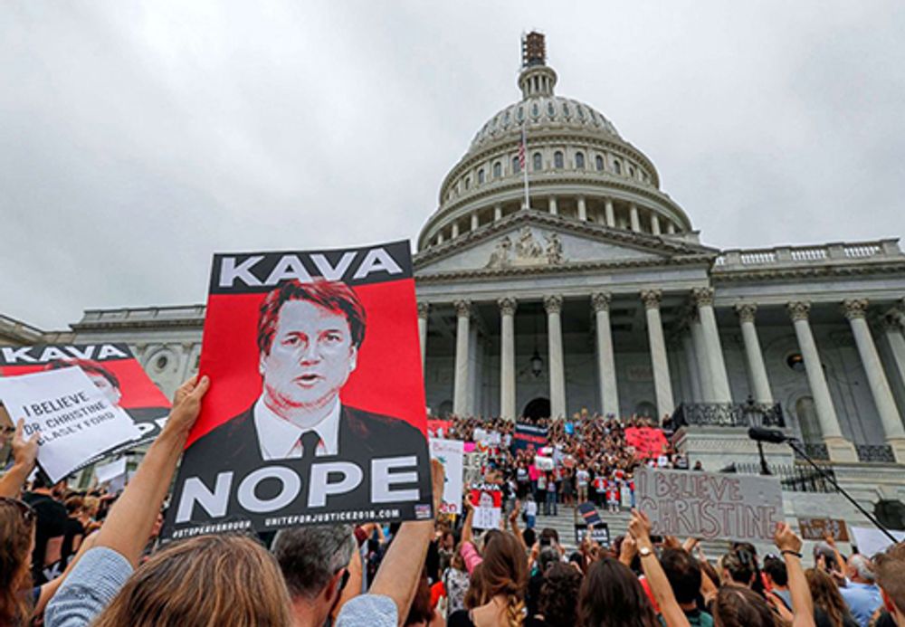 Image for Emil Guillermo: The beginning of America's undoing--the confirmation of Brett Kavanaugh 