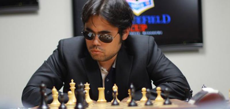 Hikaru Nakamura, No. 1 US chess player, and Chloe Portia Chik
