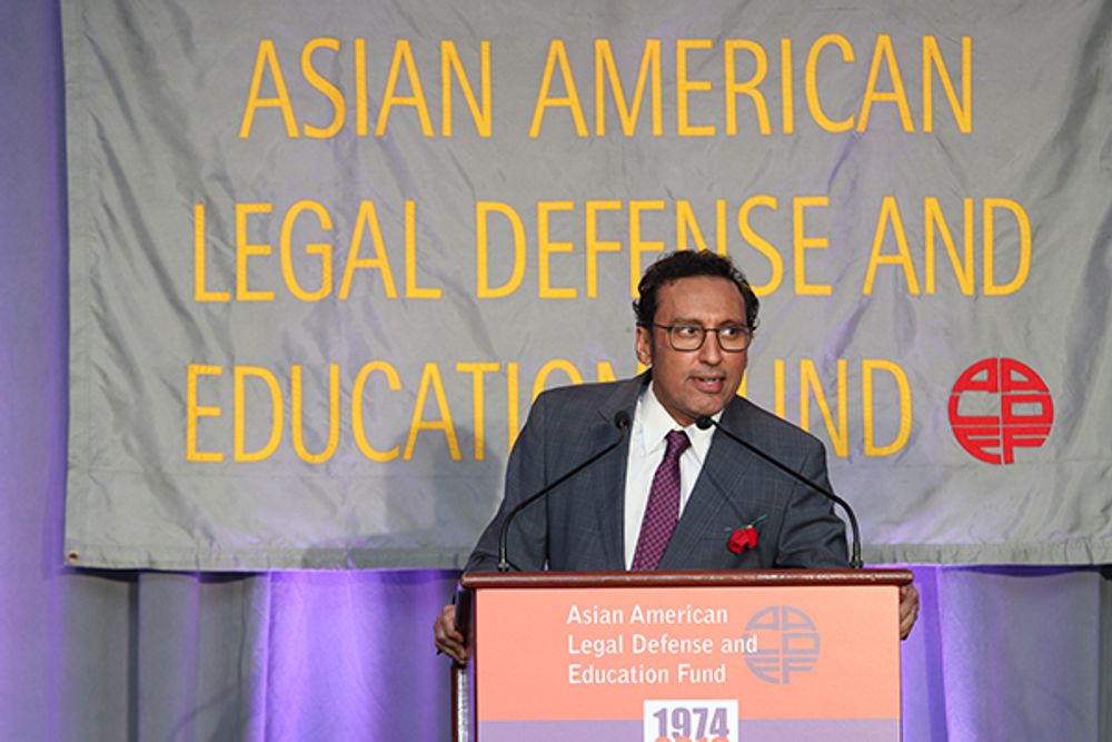 Image for Broadway World: Photo Flash - Aasif Mandvi and Juju Chang Celebrate AALDEF's 45th Anniversary in NYC With 2019 Justice in Action Awards 