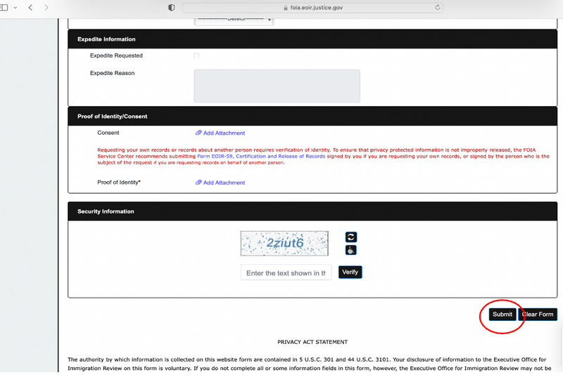 Step By Step EOIR FOIA Request AALDEF Step By Step EOIR FOIA Request AALDEF