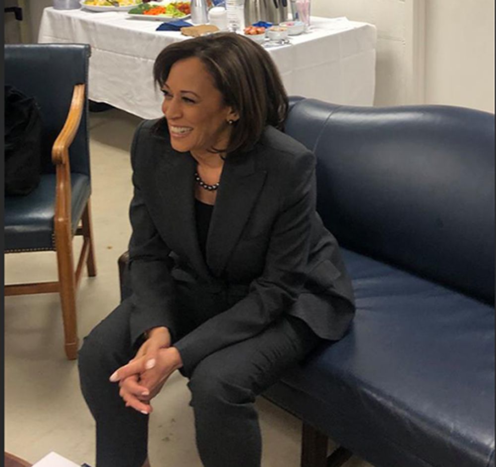 Image for Emil Guillermo: Why won't Kamala Harris talk about being Asian on CNN's Iowa Town Hall?