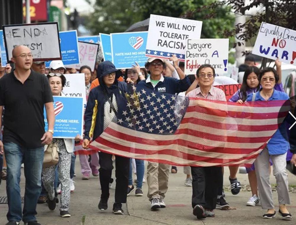 Image for Hundreds of Korean-Americans Protest Racist Rant From New Jersey Mayor's Mother