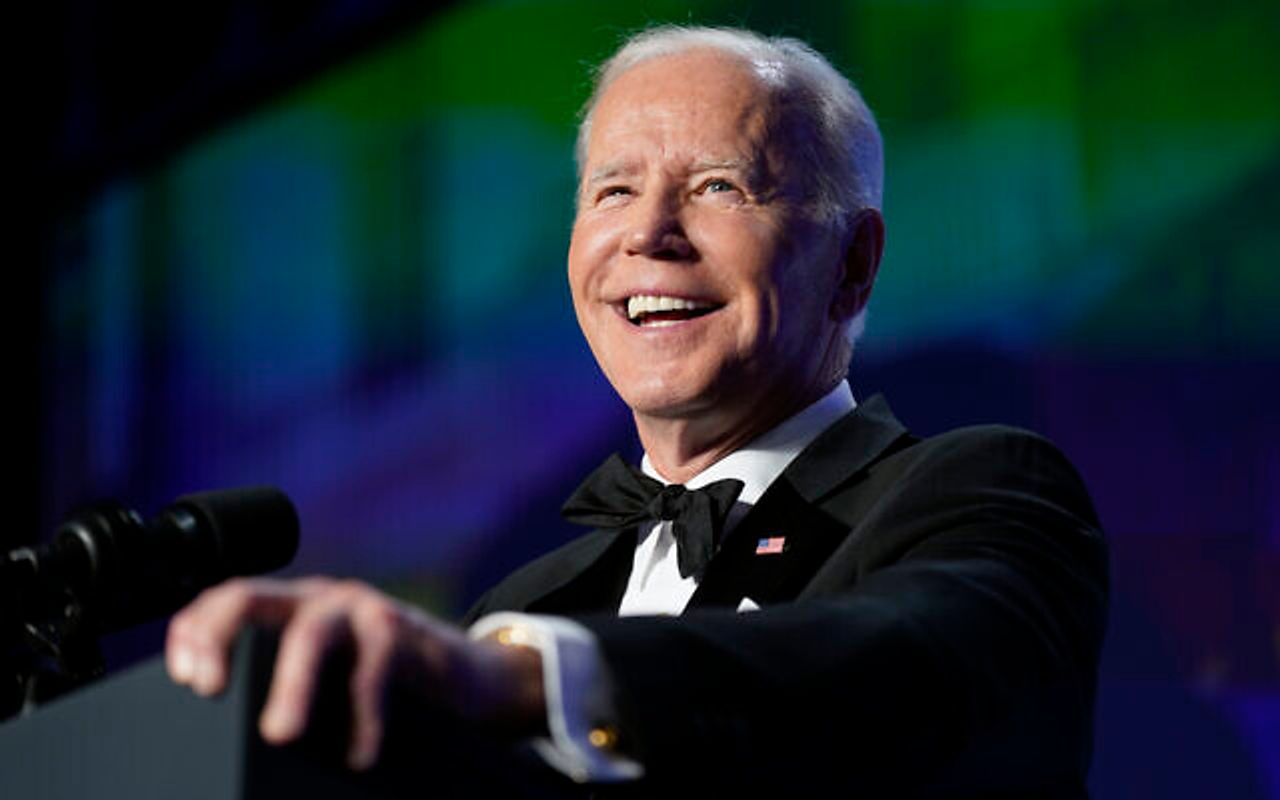 Image for Emil Guillermo: White House Correspondents Dinner is milestone for normalcy as Biden leads with First Amendment