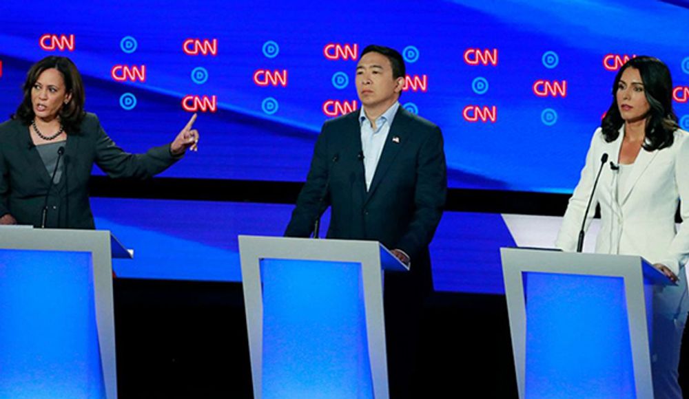 Image for Emil Guillermo: Does Andrew Yang know the Kool-Aid he was drinking at the CNN debate?