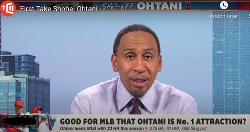Image for Emil Guillermo: Ohtani attacks make Stephen A. Smith the modern-day Al Campanis