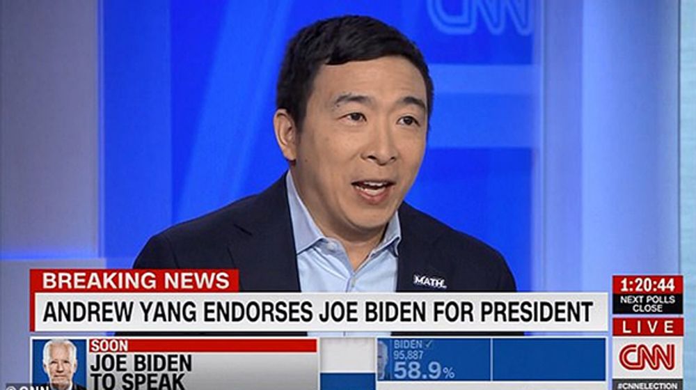 Image for Emil Guillermo: For AAPIs, Yang's Biden endorsement overshadows Sanders' mauling on night coronavirus wins--but Bernie has the last word