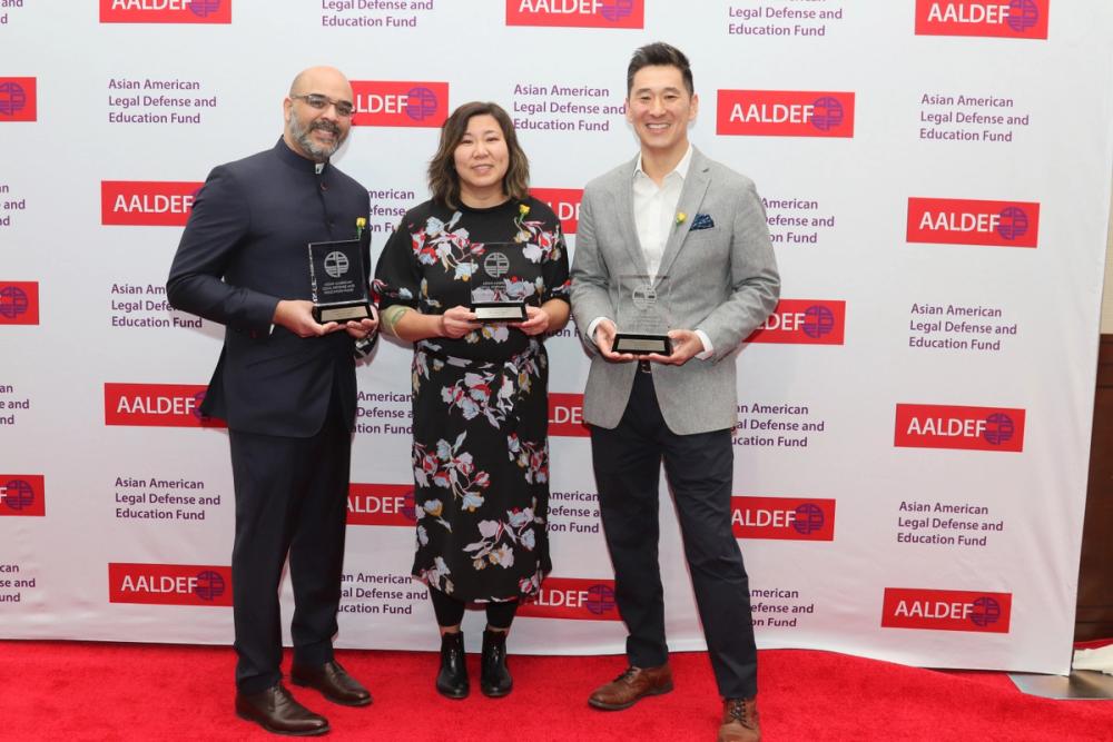 Image for Rep. Grace Meng, Harsha G. Marti, and CeFaan Kim receive AALDEF’s 2023 Justice in Action Awards