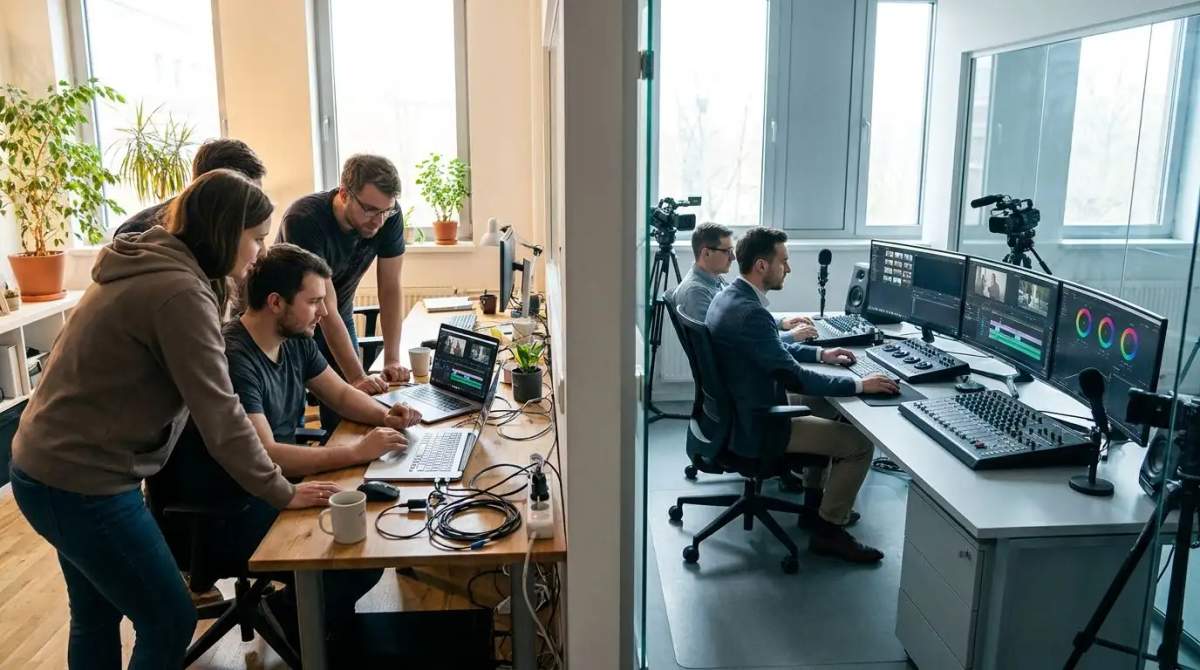 AI Video Production Companies: In-House Team vs. Outsourced Partner