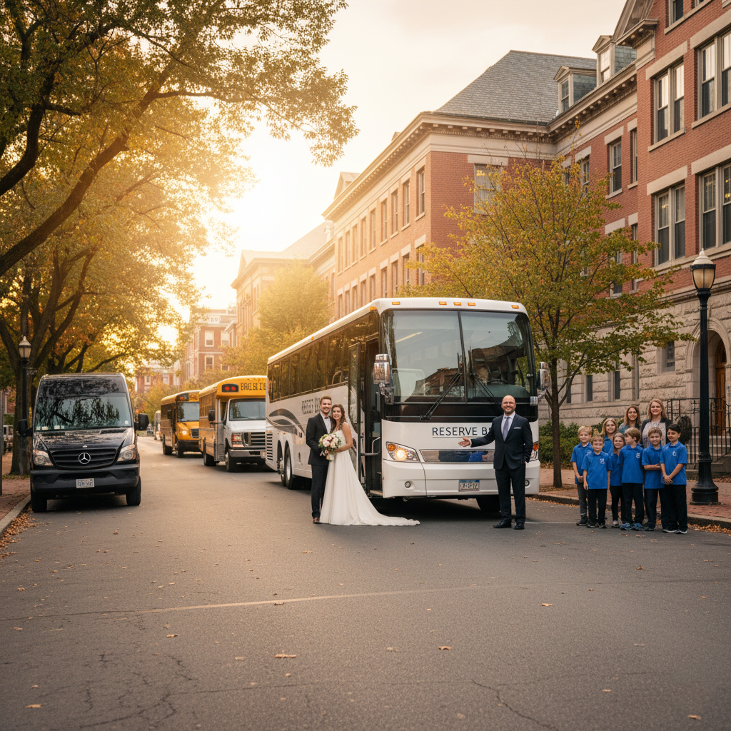 Montclair Charter Bus Rental