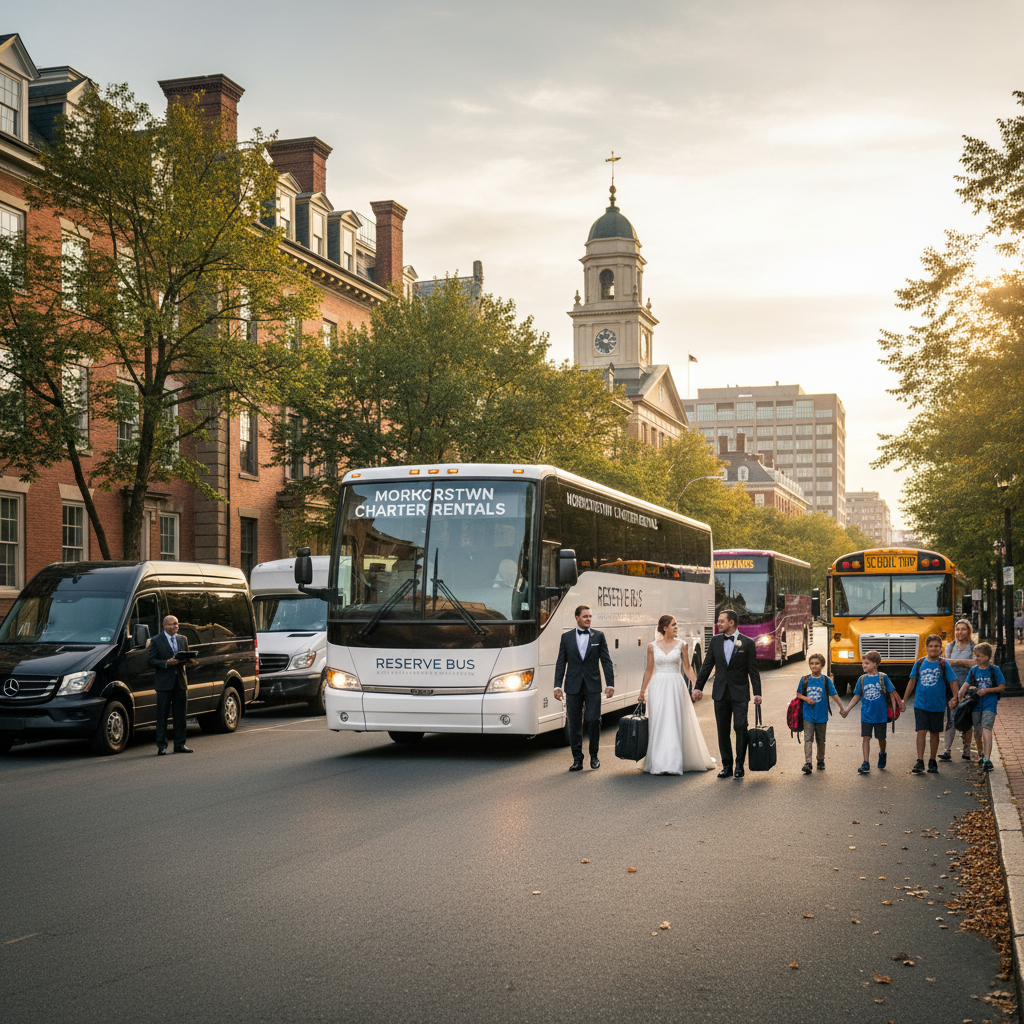 Morristown Charter Bus Rental