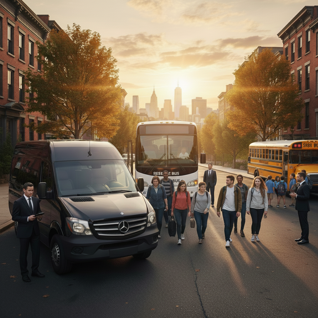 New Rochelle Charter Bus Rental