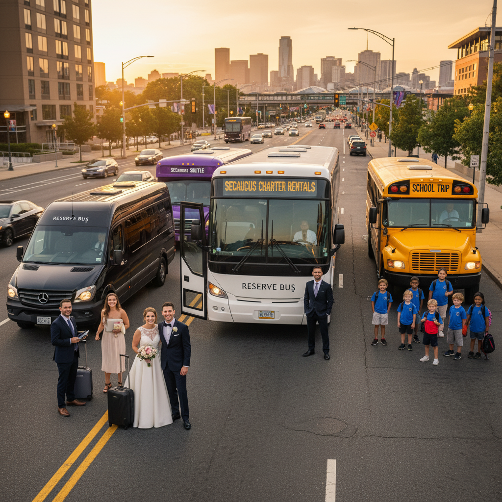 Secaucus Charter Bus Rental