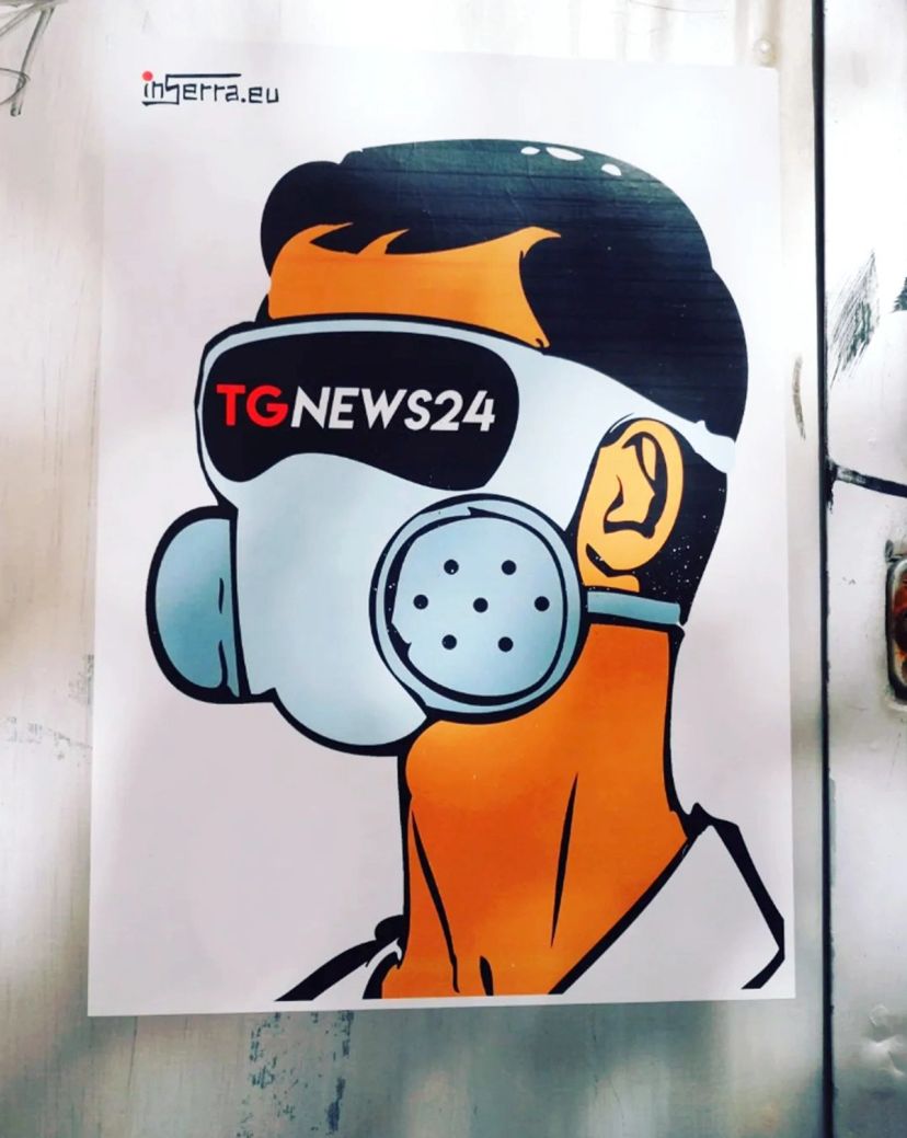 News terrorism stickers 