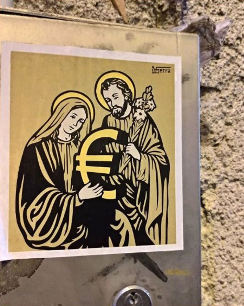 Euro holy family