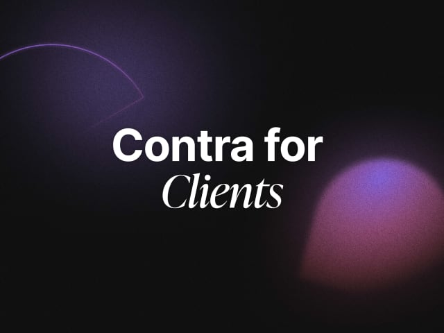 Contra for Clients