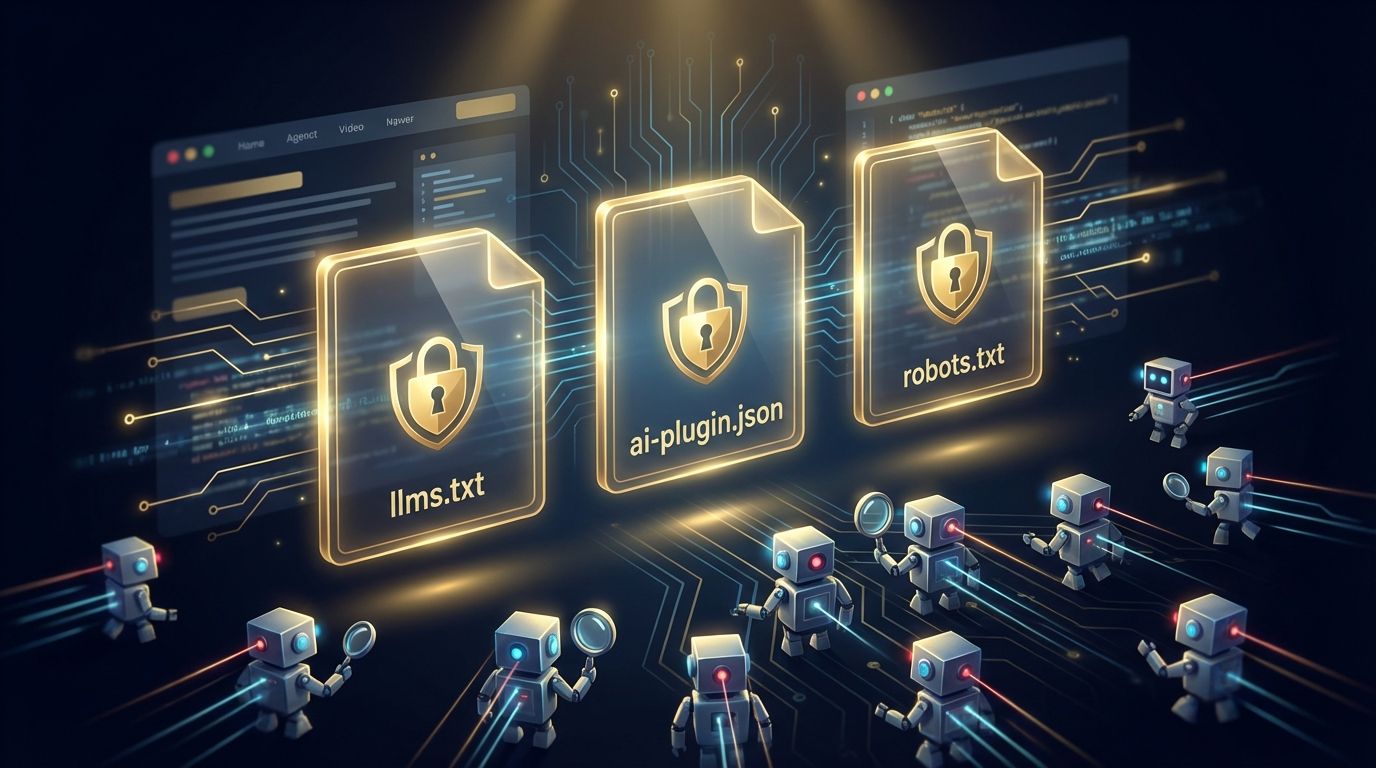 llms.txt, ai-plugin.json, and robots.txt: The Files Every Website Needs for AI Discovery