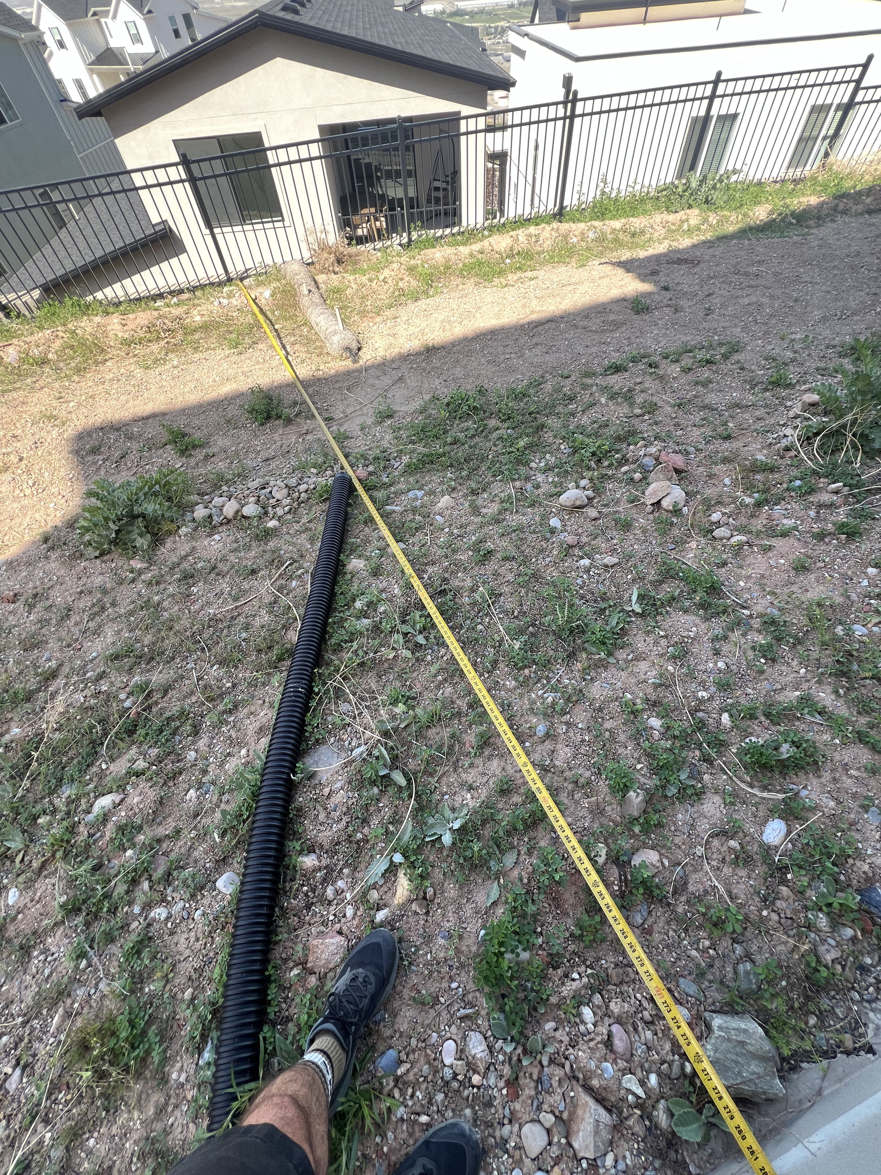 Backyard Design Measurements