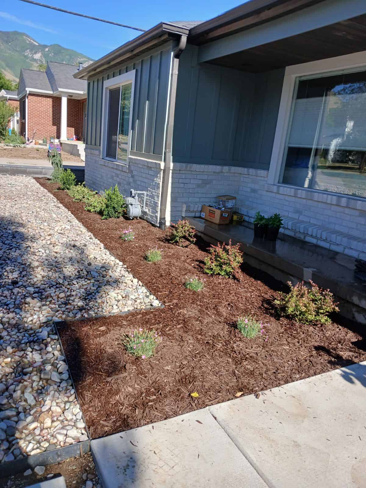Xeriscape in Millcreek 