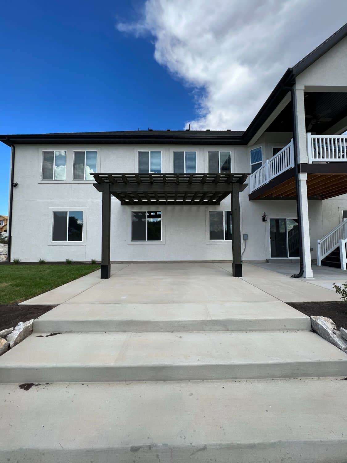 Custom patio covering in Park City, Utah