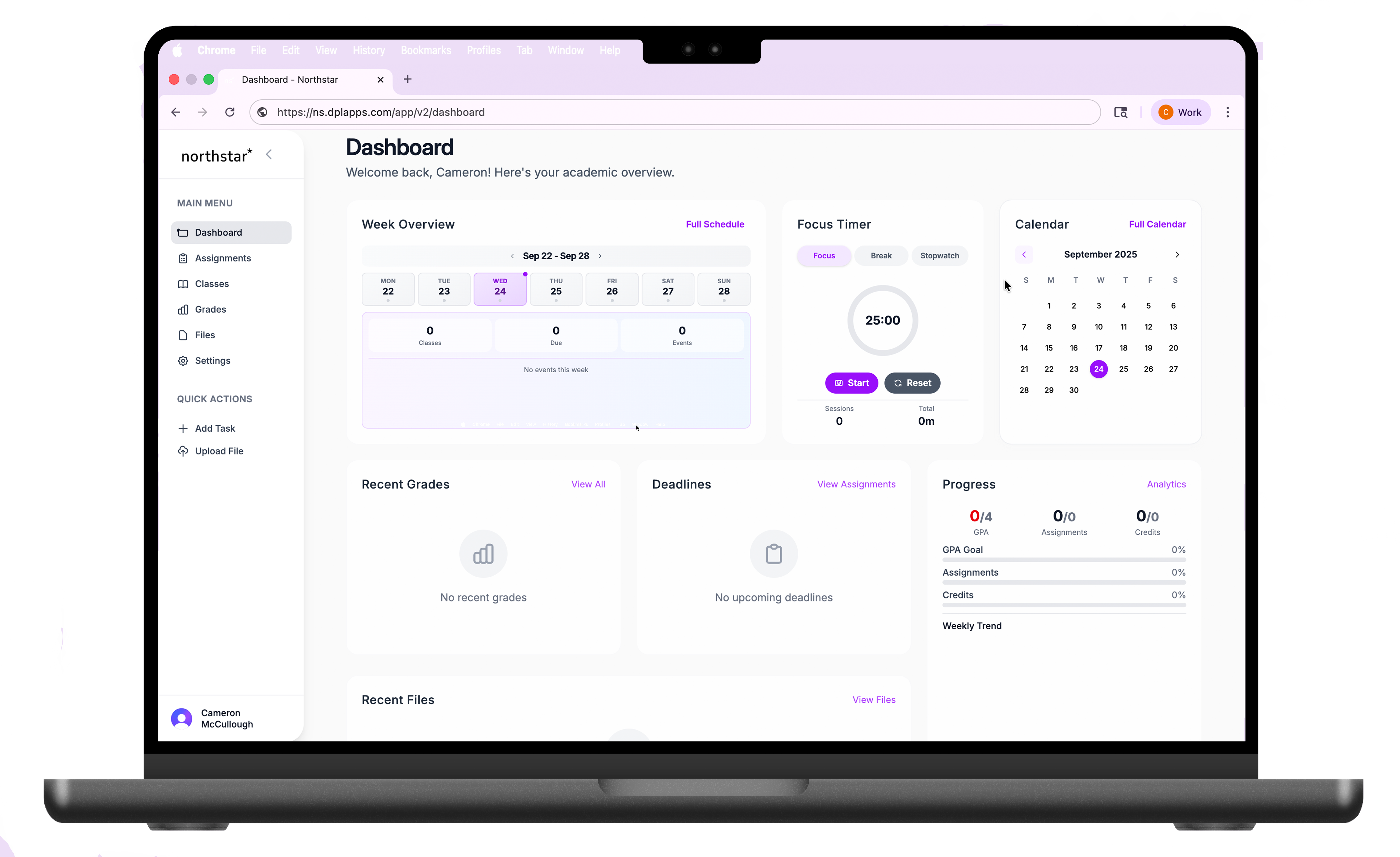Product dashboard