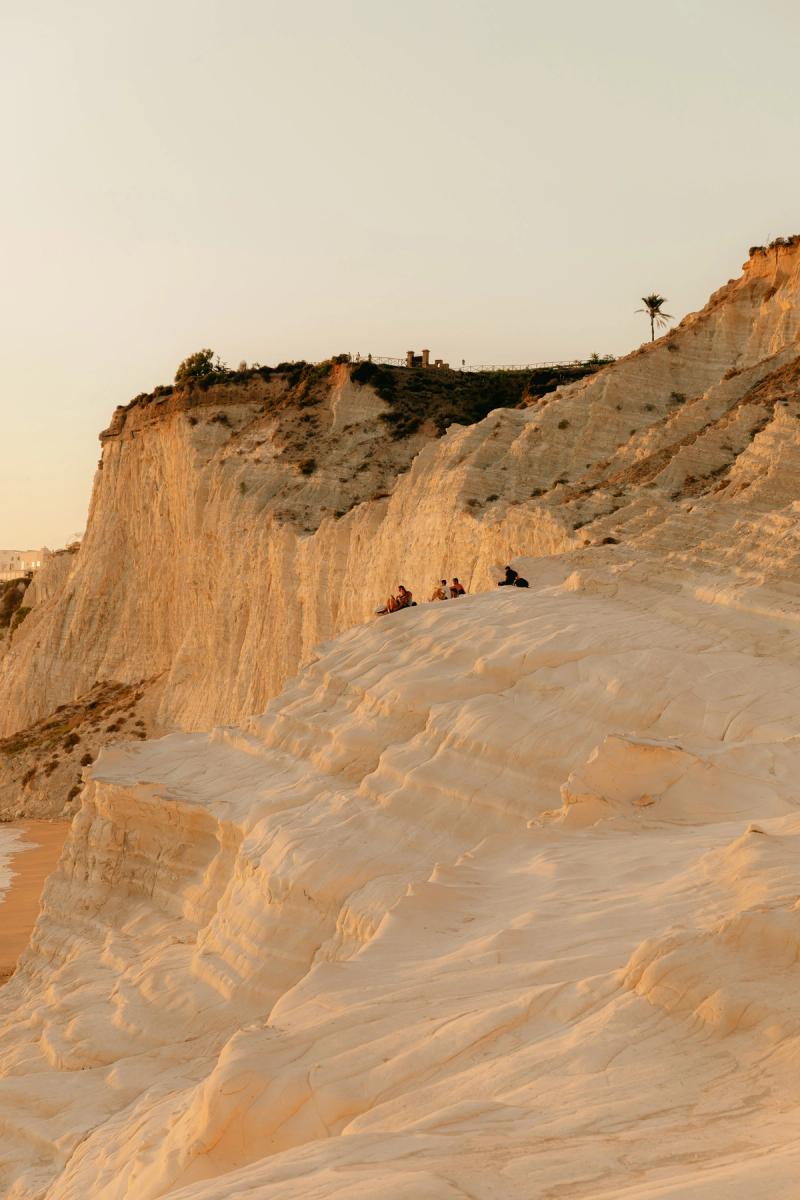 Cliffs in Sicily