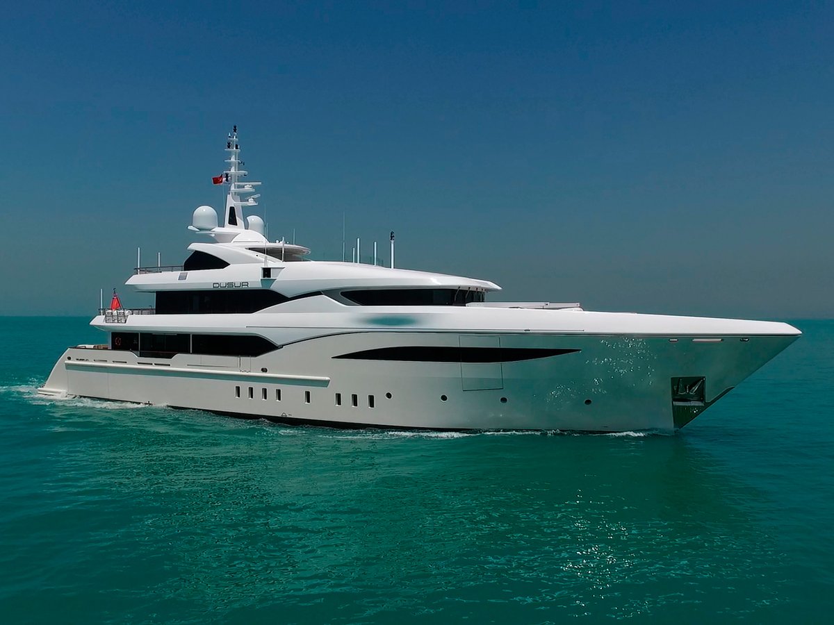 Dusur, 49.9m new build superyacht, built by Bilgin Yachts, designed by H2 Yacht Design — photograph 1