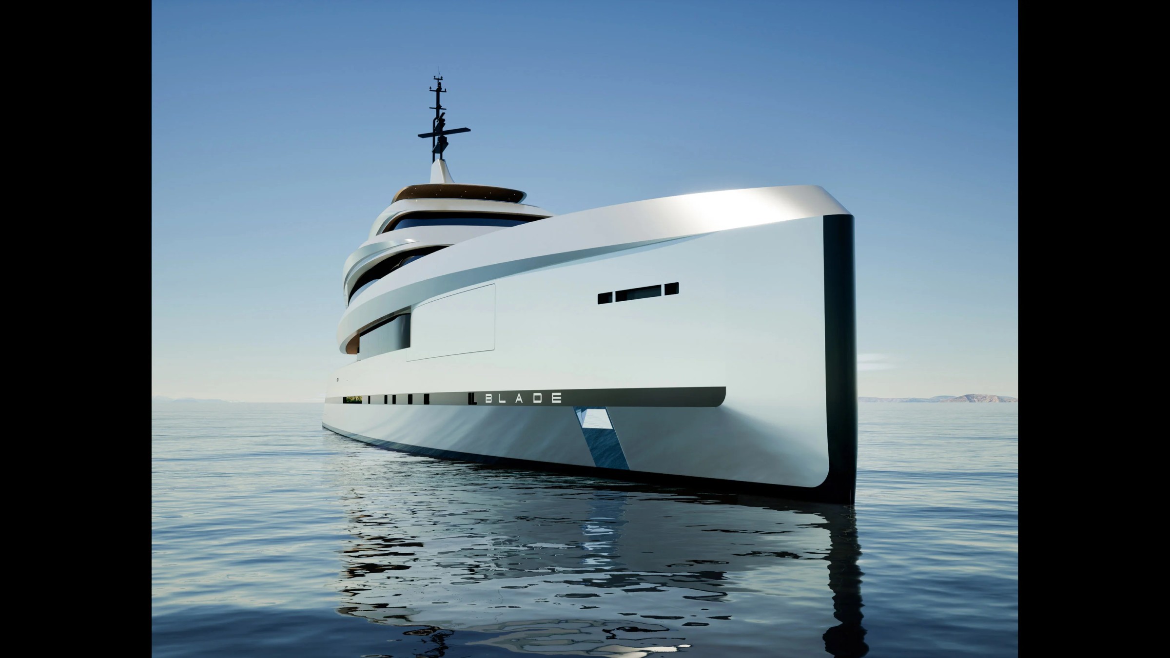 Blade, 83.74m superyacht concept, designed by H2 Yacht Design — photograph 7