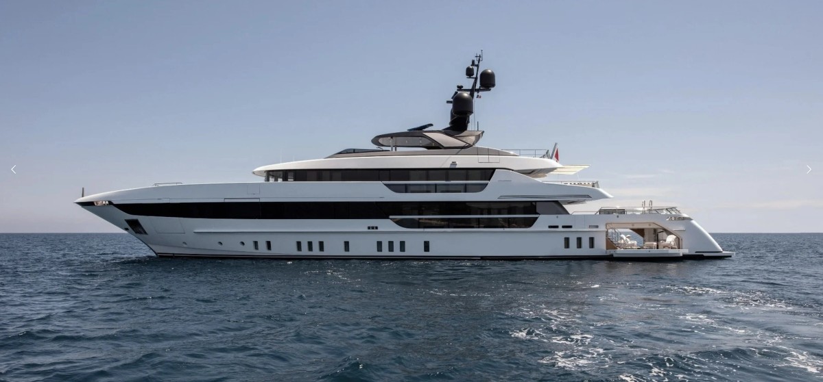 Amouaje, 52m new build superyacht, built by Sanlorenzo, designed by H2 Yacht Design — photograph 2