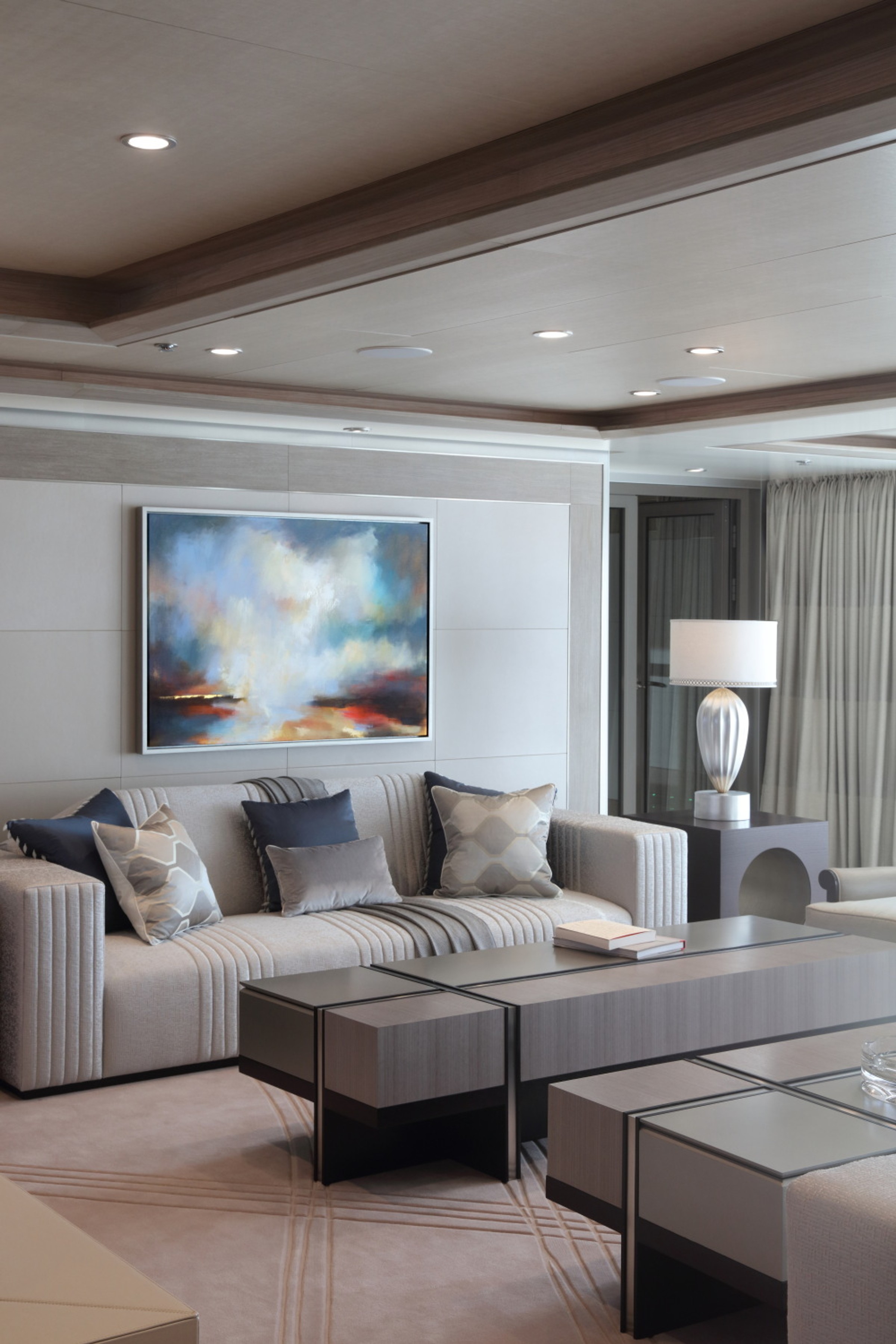 Andromeda, 107m new build superyacht, built by Kleven, designed by H2 Yacht Design — photograph 19