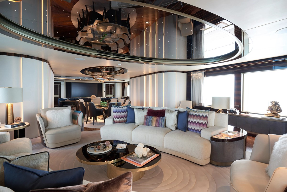 Arrow, 75m new build superyacht, built by Feadship, designed by H2 Yacht Design — photograph 17