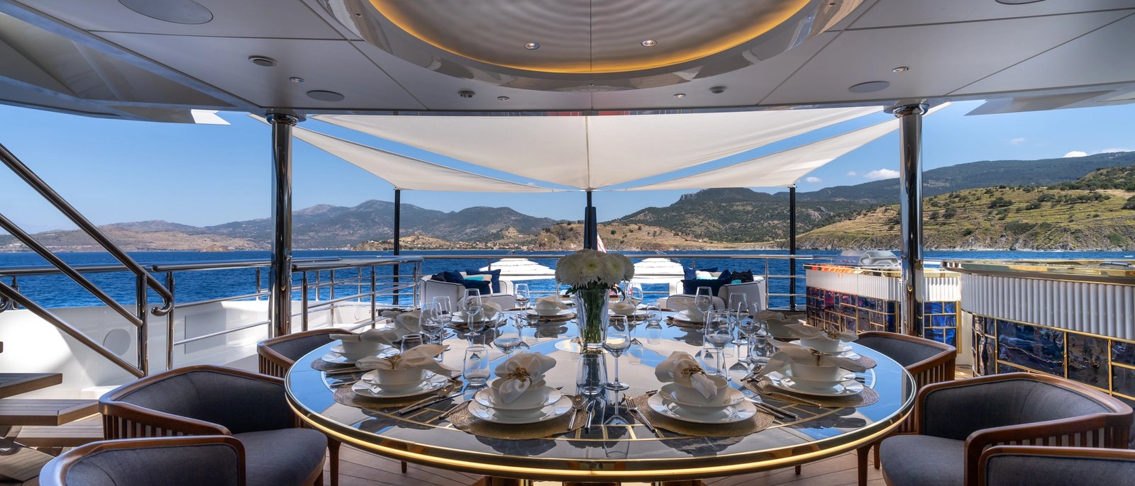 Leona, 80m new build superyacht, built by Bilgin Yachts, designed by H2 Yacht Design