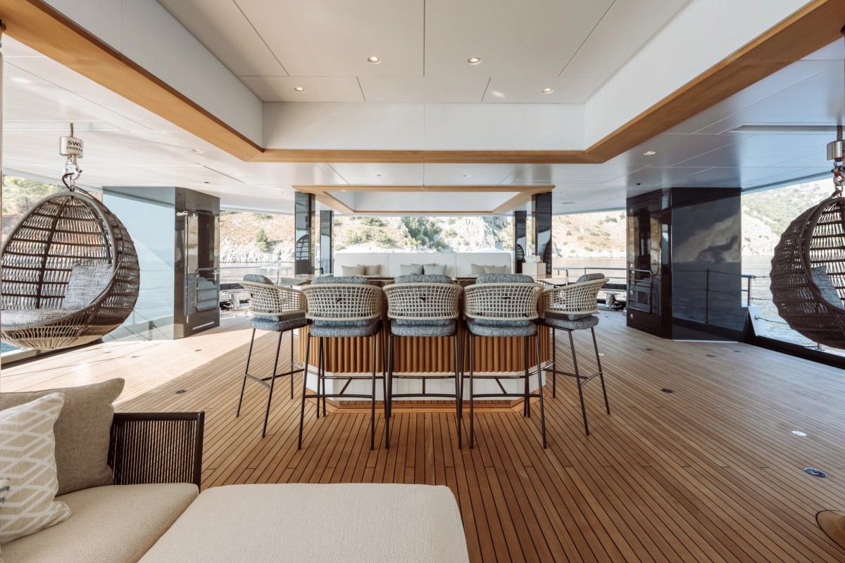 After You, 60m new build superyacht, built by Damen Yachting, designed by H2 Yacht Design — photograph 2