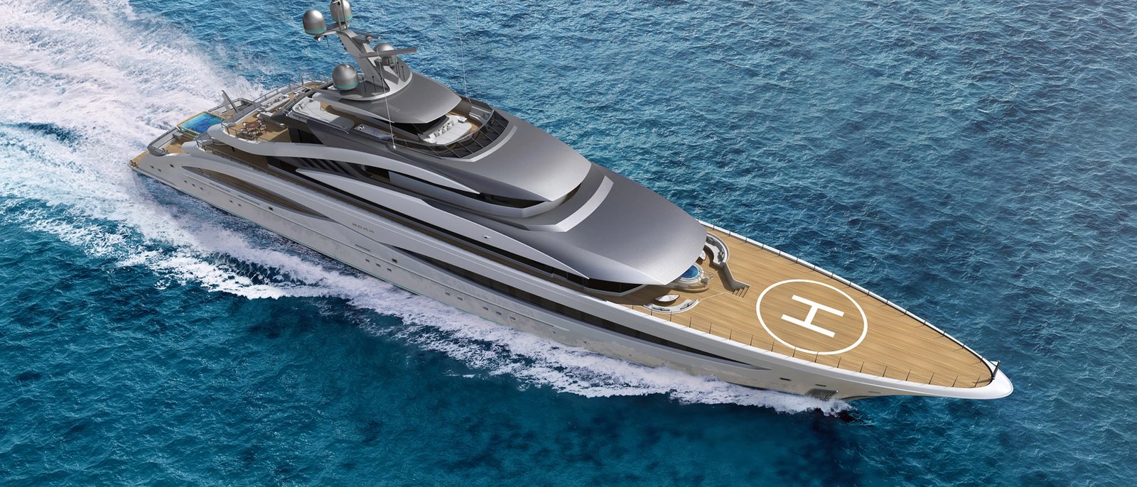 BORA, 81m superyacht concept, designed by H2 Yacht Design