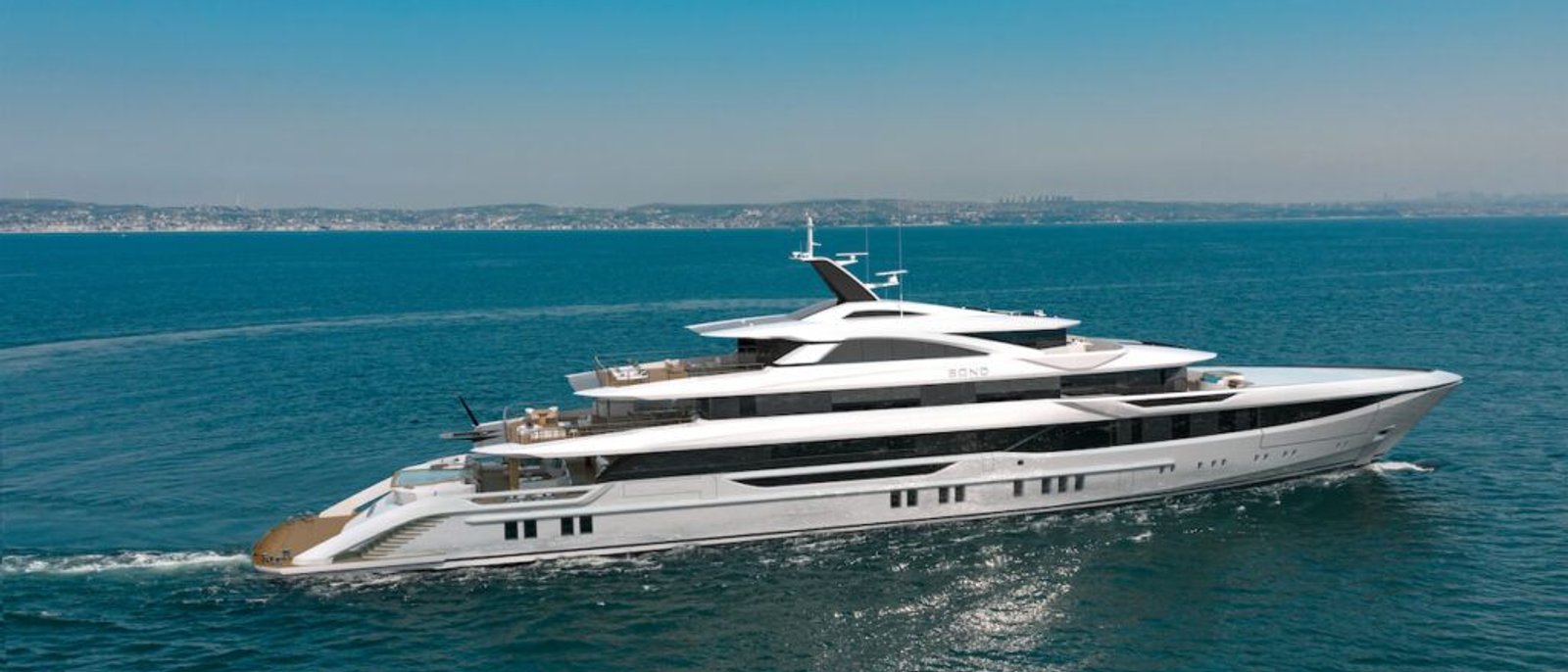 Bond, 82m superyacht under construction, built by Bilgin Yachts, designed by H2 Yacht Design