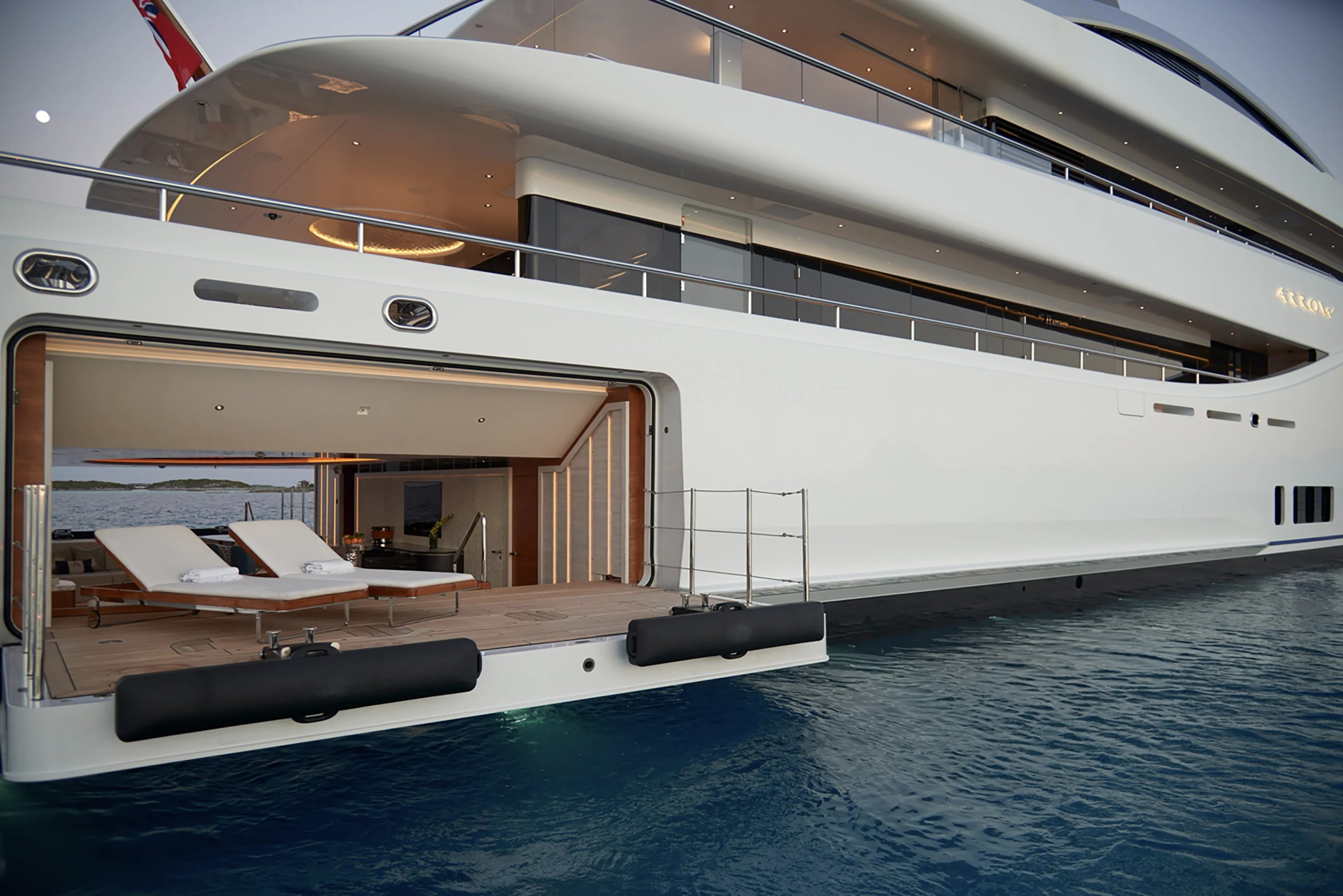 Arrow, 75m new build superyacht, built by Feadship, designed by H2 Yacht Design — photograph 13