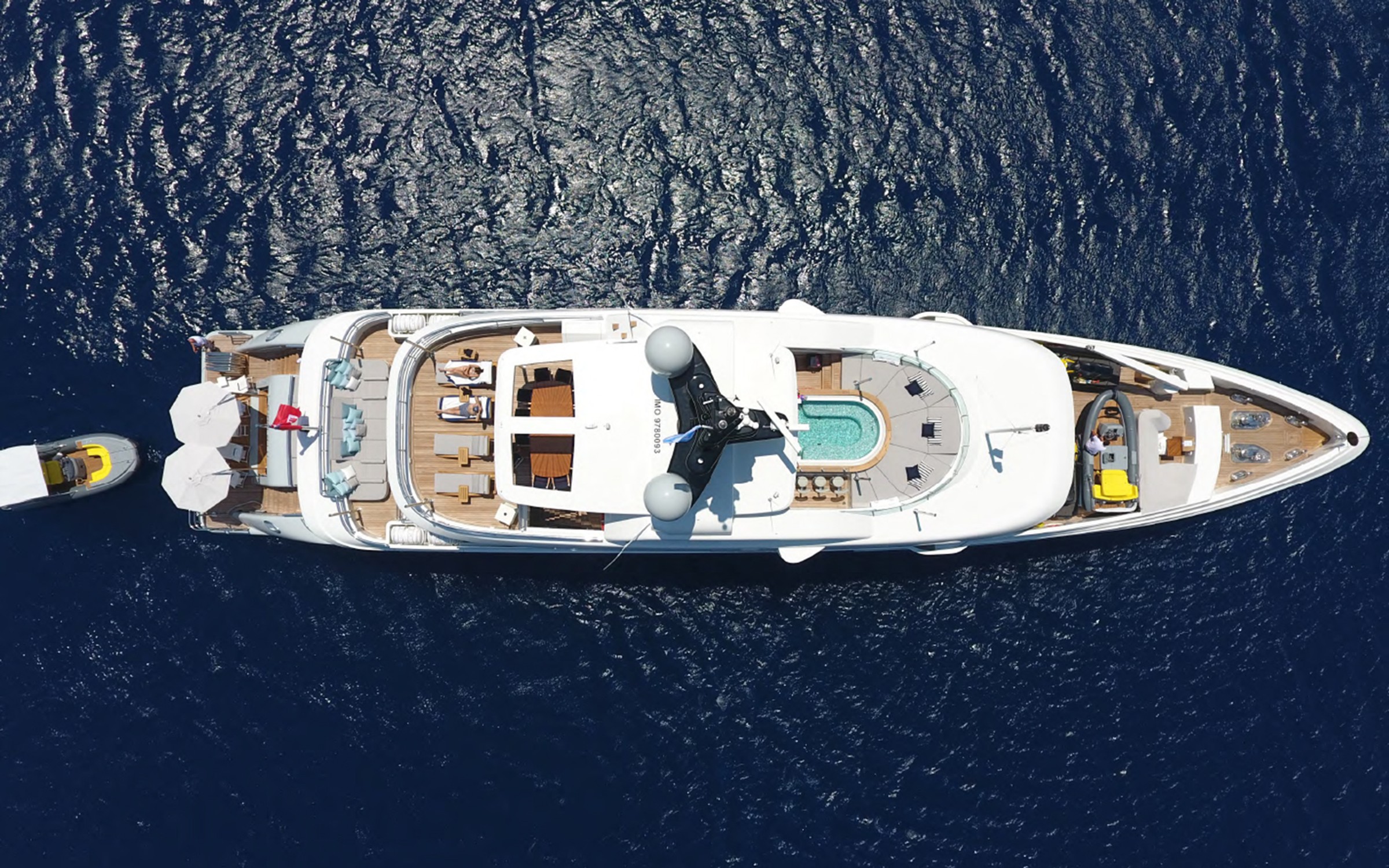 Giaola Lu, 47m new build superyacht, built by Bilgin Yachts, designed by H2 Yacht Design — photograph 1