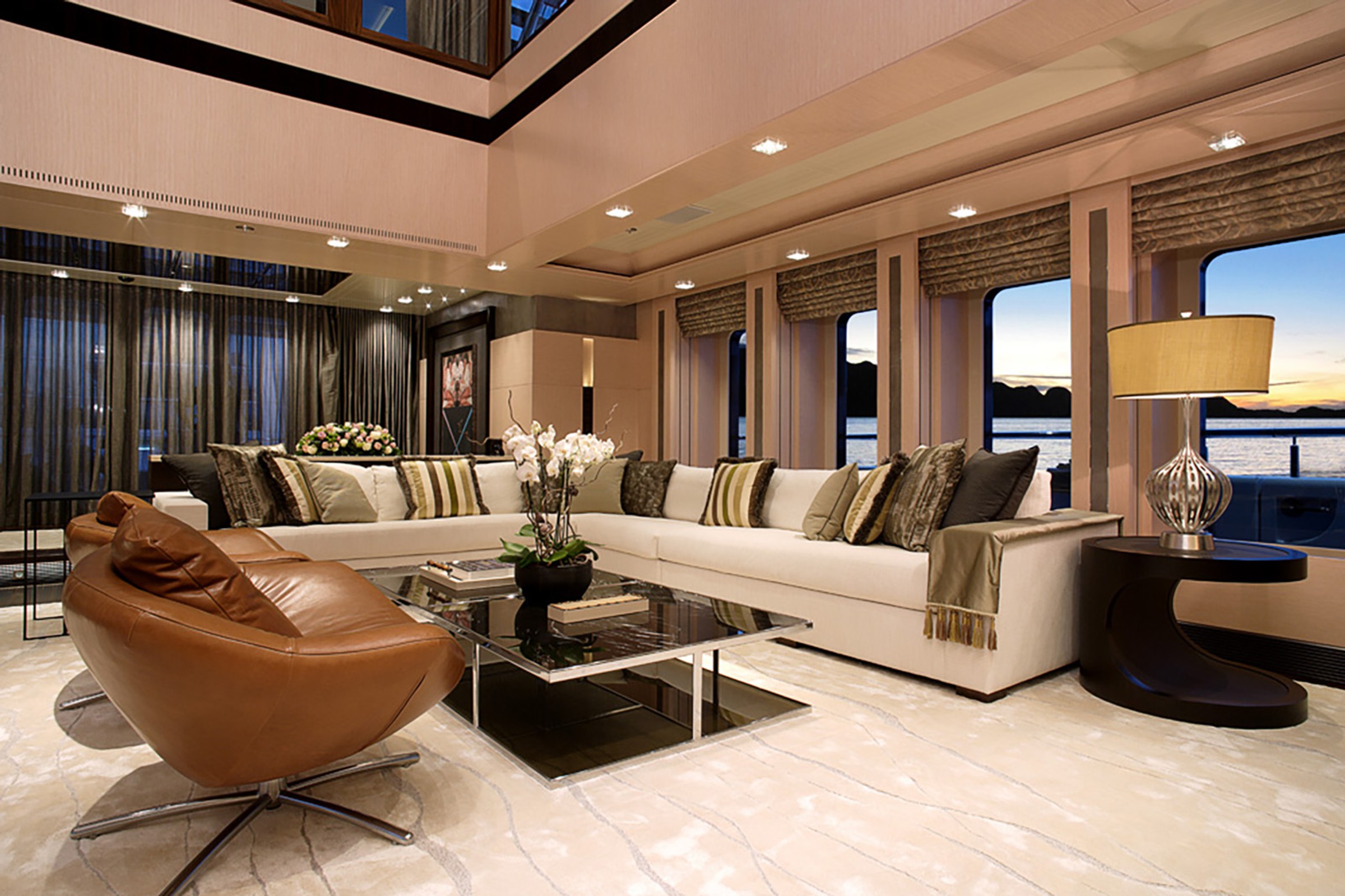 Vicky, 72.4m new build superyacht, built by Proteksan, designed by H2 Yacht Design — photograph 10