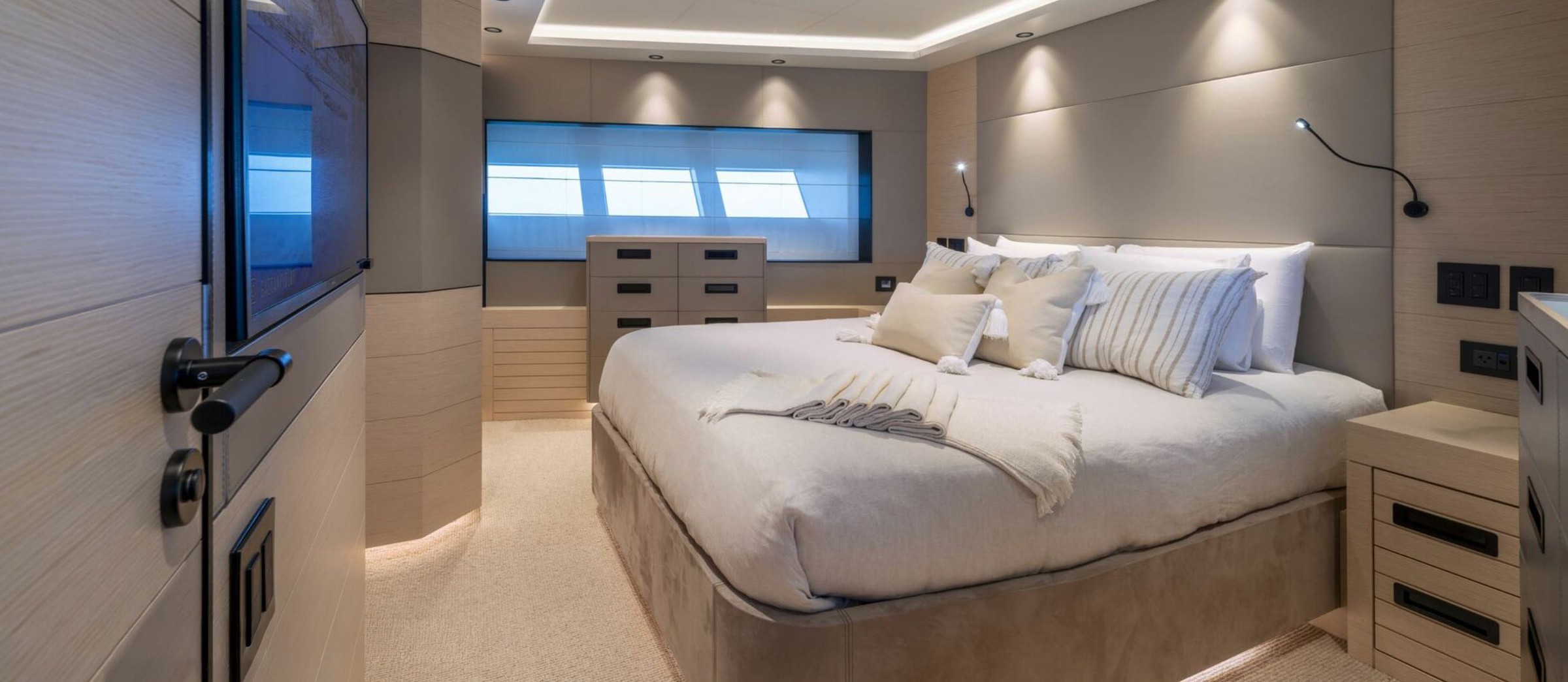 Drako, 38m new build superyacht, built by Alpha Custom Yachts, designed by H2 Yacht Design — photograph 10