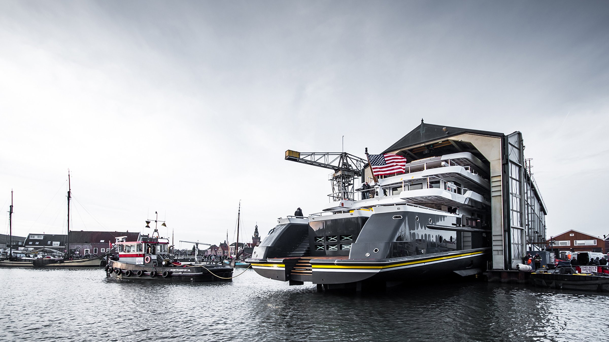 SCOUT Emerges from Hakvoort Shipyard