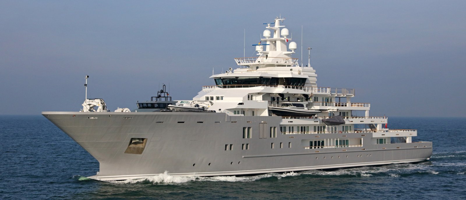 Andromeda, 107m new build superyacht, built by Kleven, designed by H2 Yacht Design