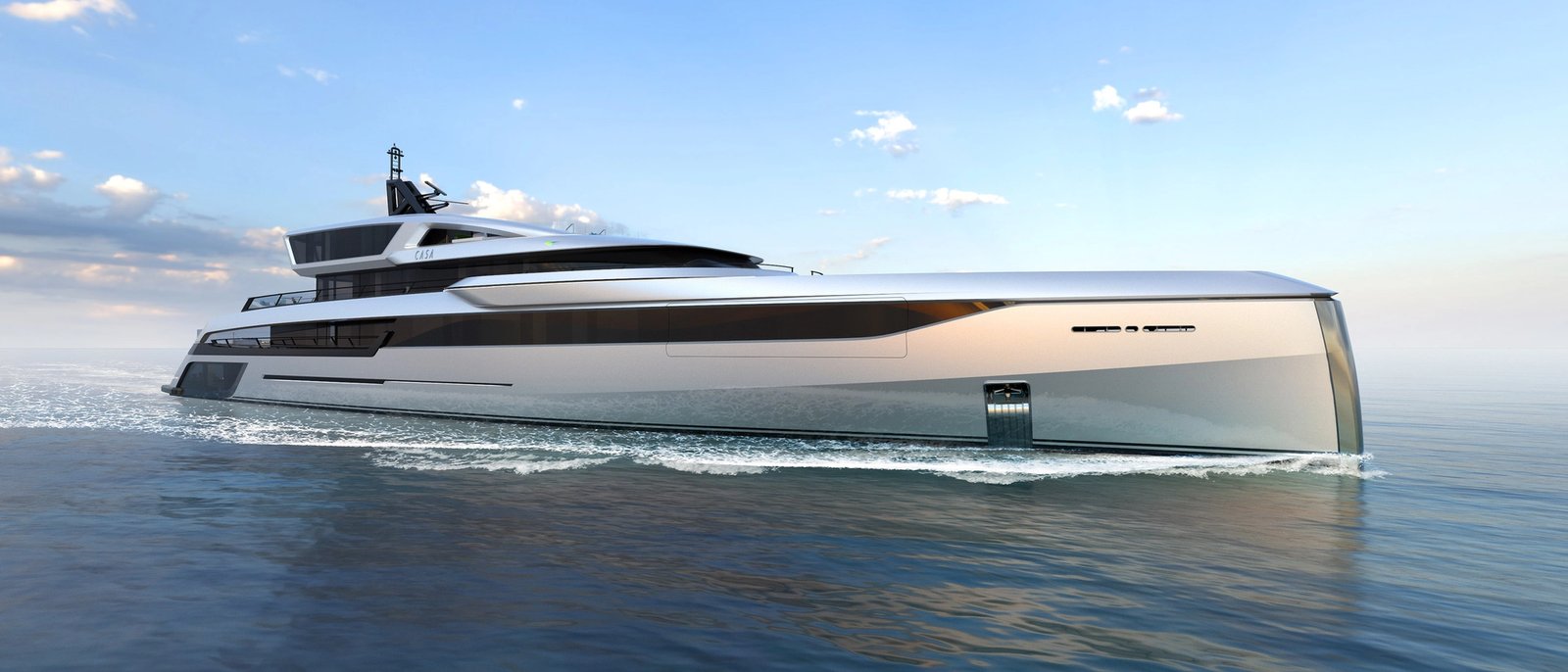 CASA, 80m superyacht concept, designed by H2 Yacht Design