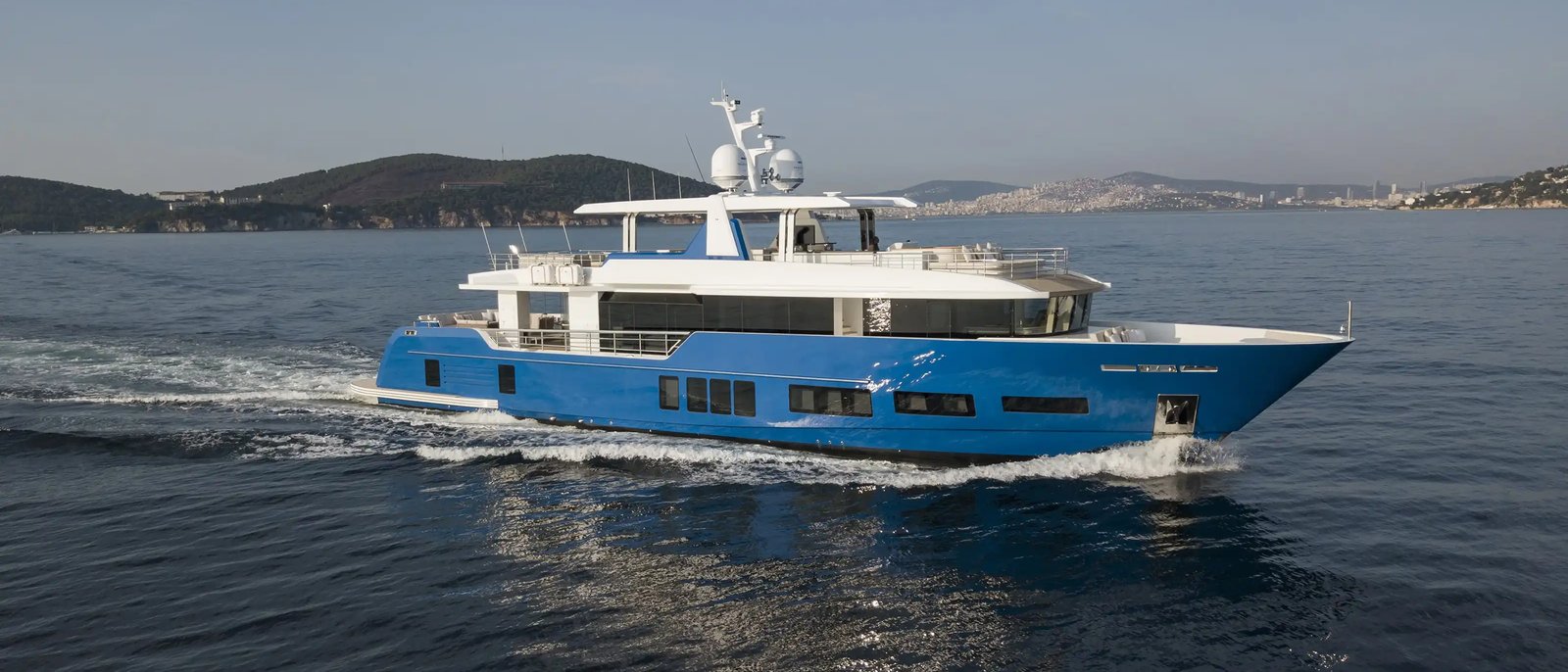 Piccolo, 38m new build superyacht, built by Alpha Custom Yacht, designed by H2 Yacht Design