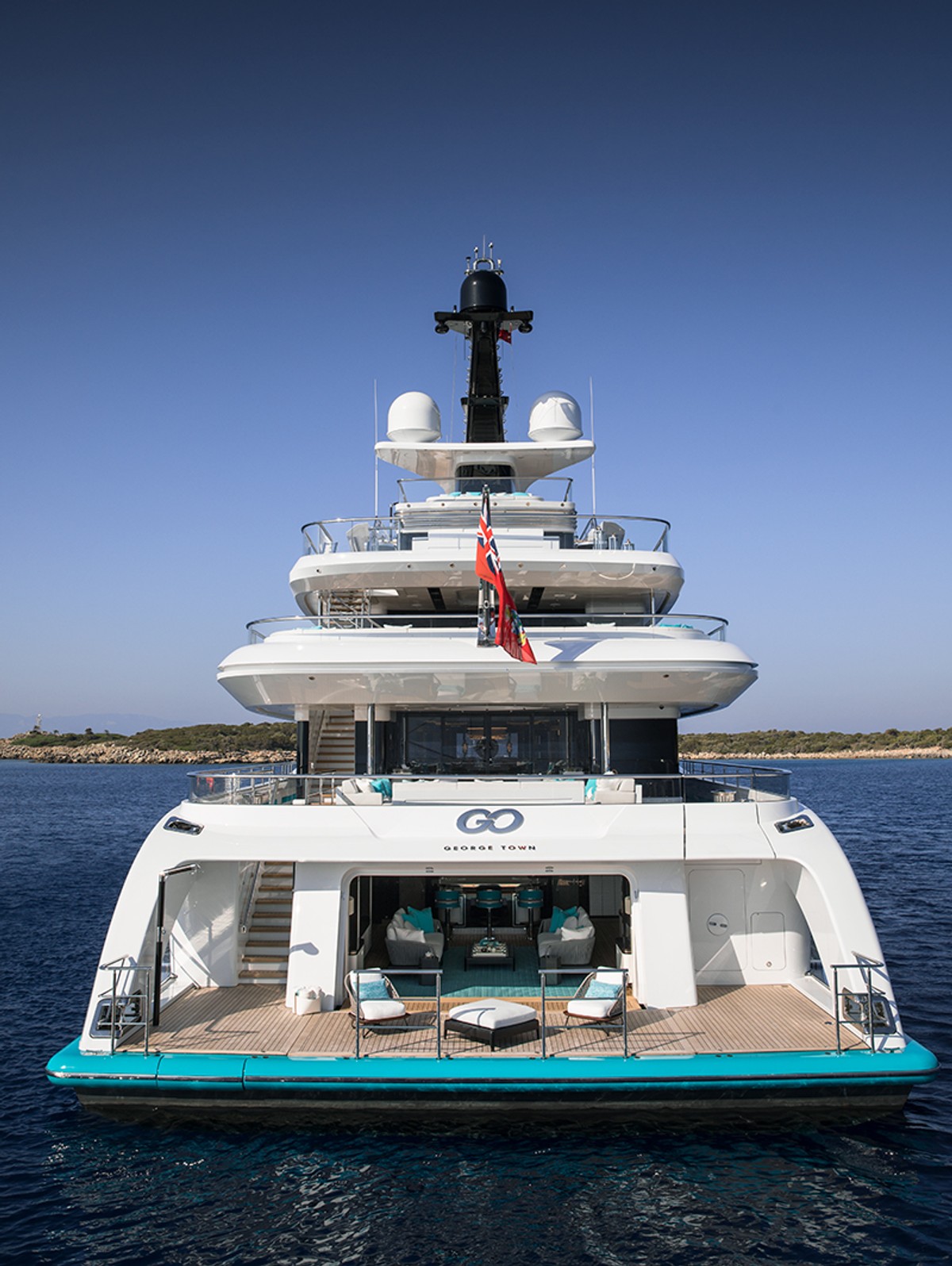 Go, 77m new build superyacht, built by Turquoise Yachts, designed by H2 Yacht Design — photograph 6