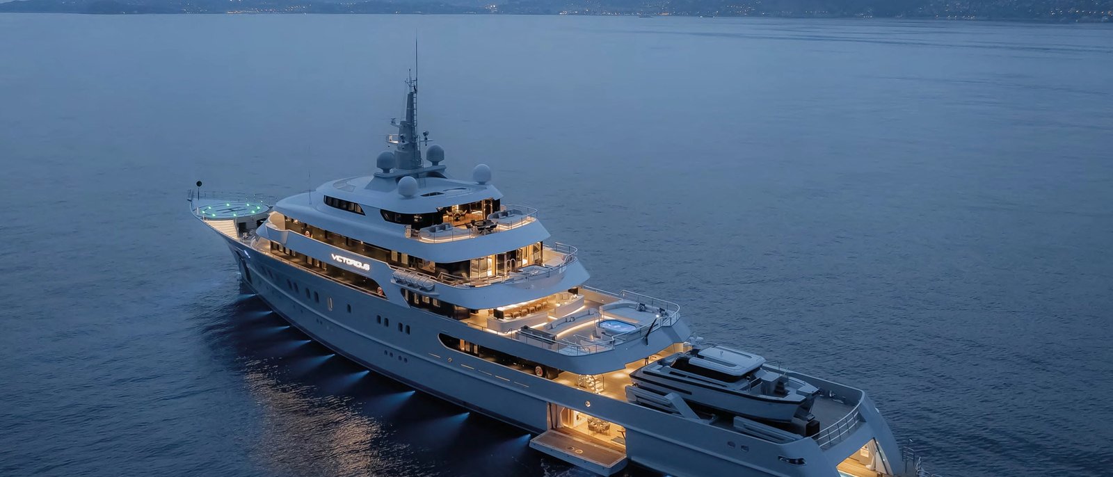 Victorious, 85m new build superyacht, built by AKYACHT, designed by H2 Yacht Design